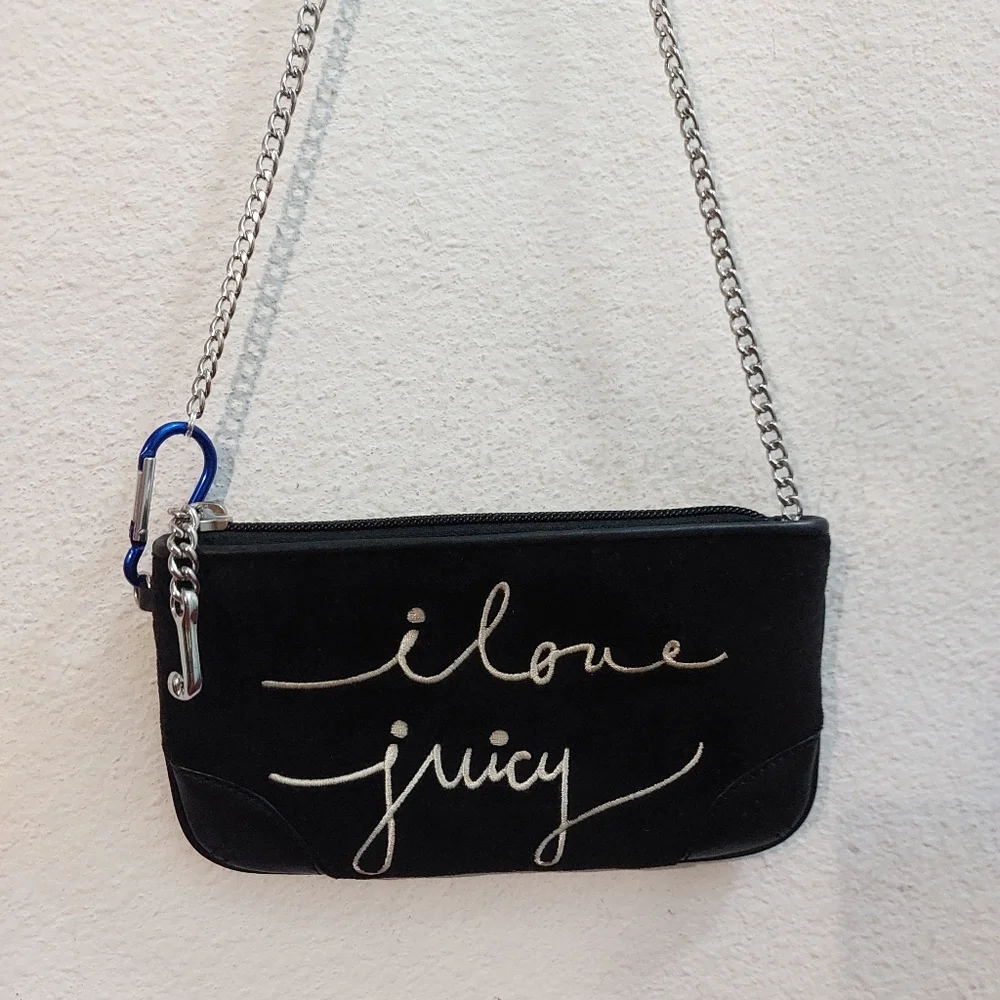 Juicy Couture velour bag 🖤🤍 - Picture 9 of 9